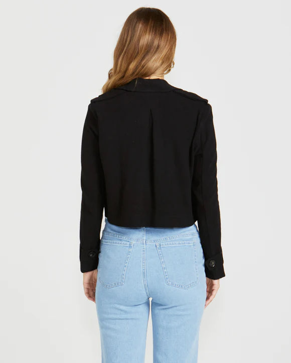 SASS SAWYER JACKET BLACK