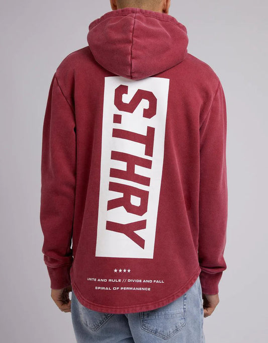 SILENT THEORY AMPLIFIED HOODY BURGUNDY