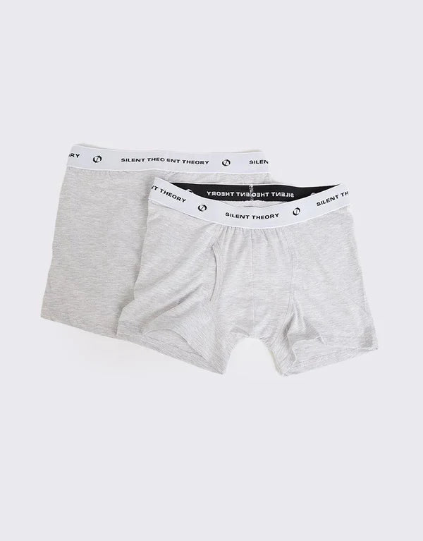 SILENT THEORY TRUNK 2 PACK GREY MARLE