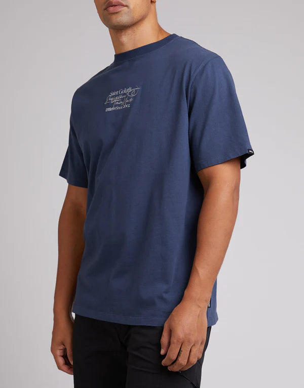 ST GOLIATH ECHELON TEE NAVY