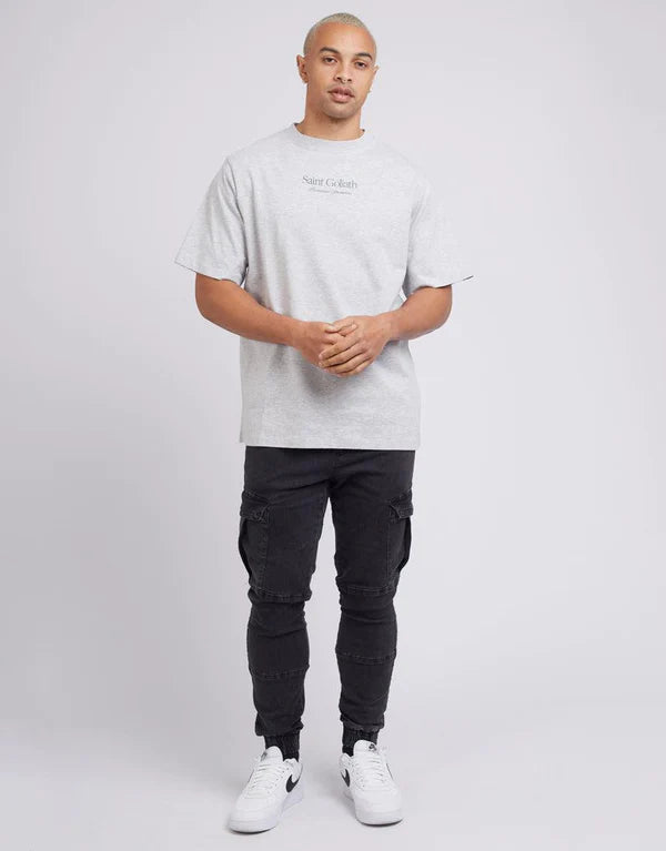 ST GOLIATH FREIGHT TEE GREY MARLE
