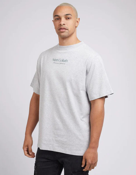 ST GOLIATH FREIGHT TEE GREY MARLE