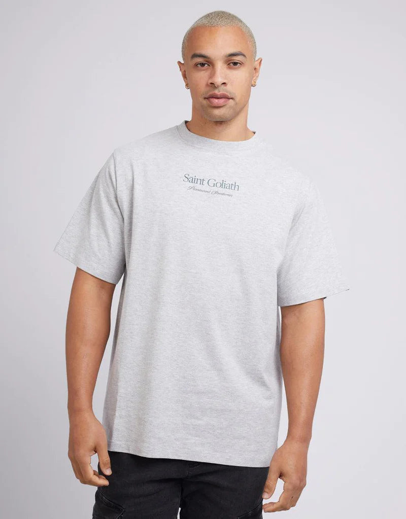 ST GOLIATH FREIGHT TEE GREY MARLE