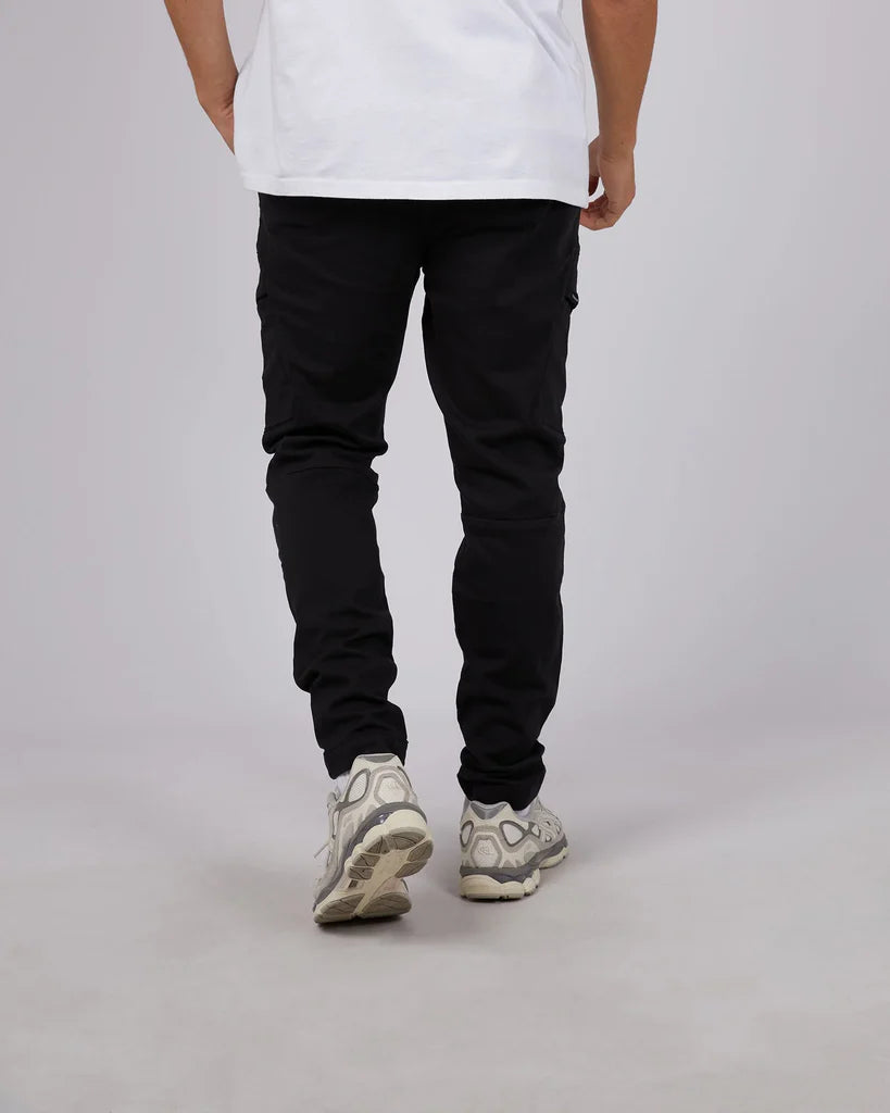ST GOLIATH INSET CARGO PANT BLACK