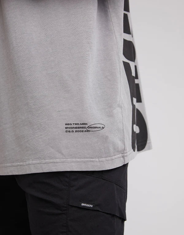 ST GOLIATH LANE TEE GREY
