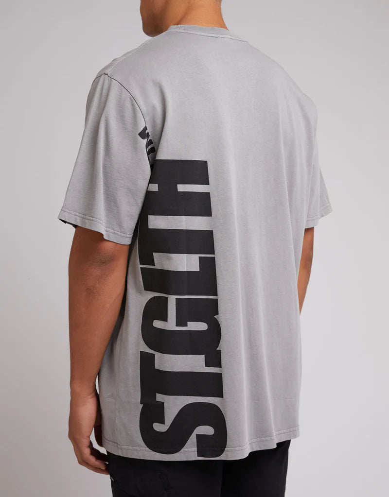 ST GOLIATH LANE TEE GREY