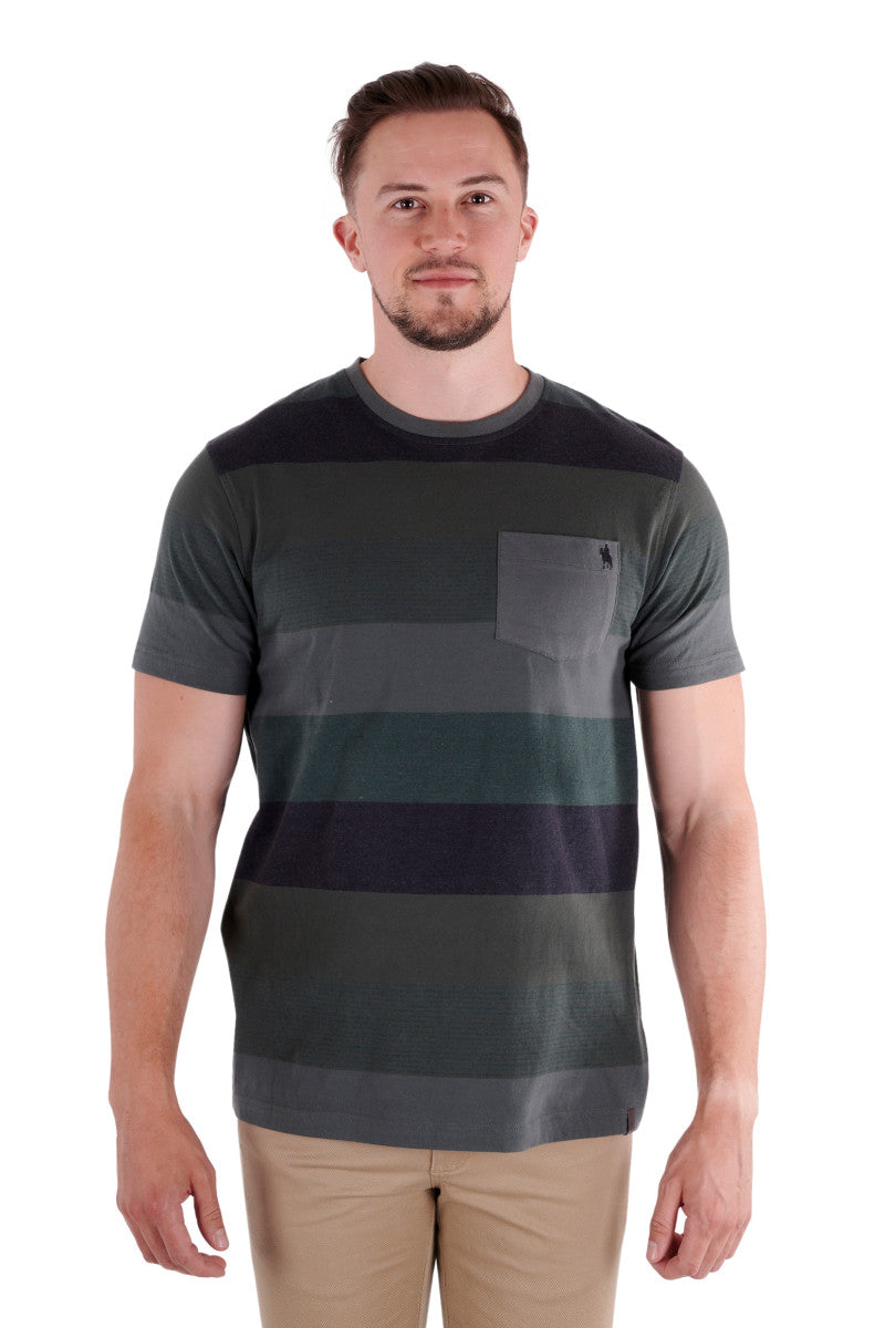 THOMAS COOK SPENCER SHORT SLEEVE TEE GREEN MARLE