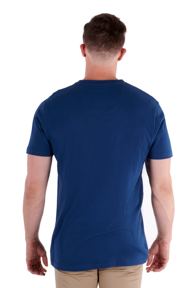 THOMAS COOK MENS BAKER SHORT SLEEVE TEE OCEAN