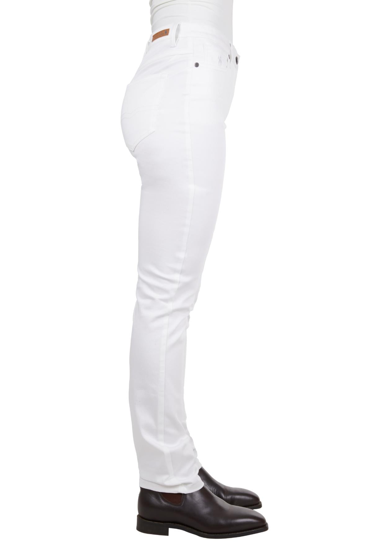 THOMAS COOK WOMENS SUZIE SLIMMER LEG JEAN WHITE