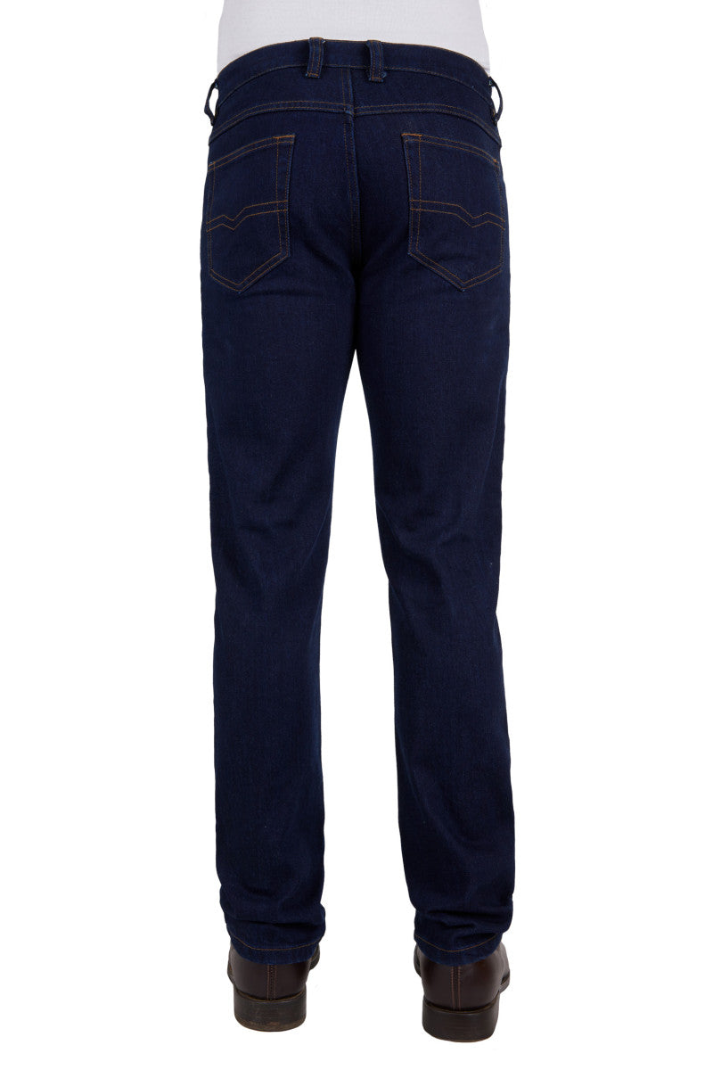 THOMAS COOK MENS LOCHIE TAILORED JEAN DARK DENIM