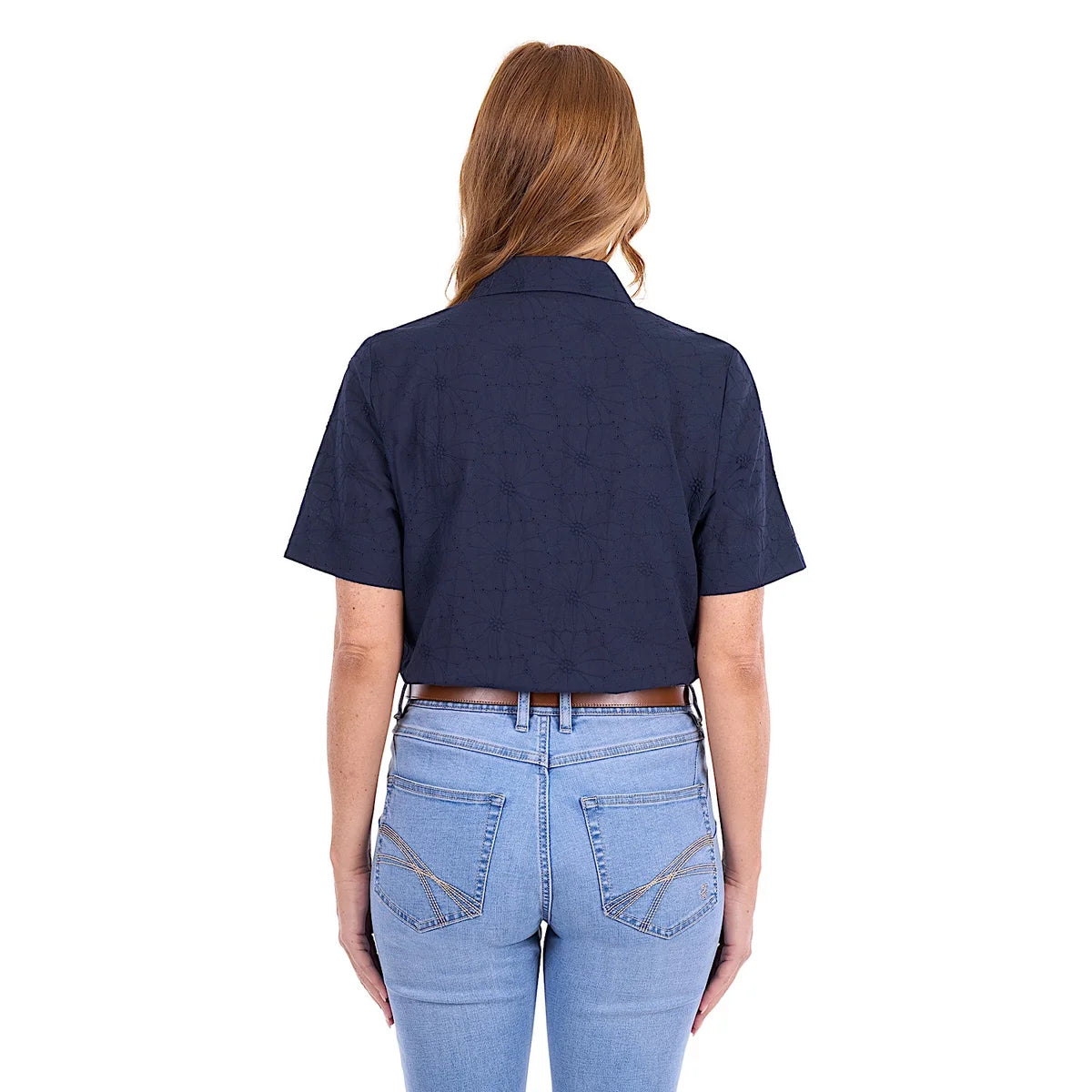 Thomas Cook Womens Rosina Short Sleeve Shirt | Navy