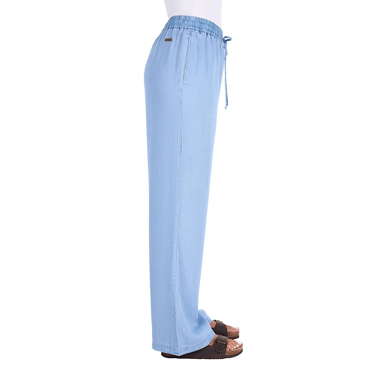 Thomas Cook Womens Clara Lyocell Pant | Light/Wash