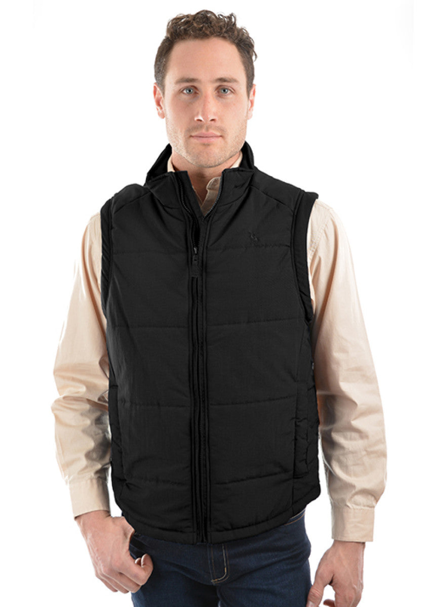 THOMAS COOK MENS HAWKESBURY RIVER VEST BLACK