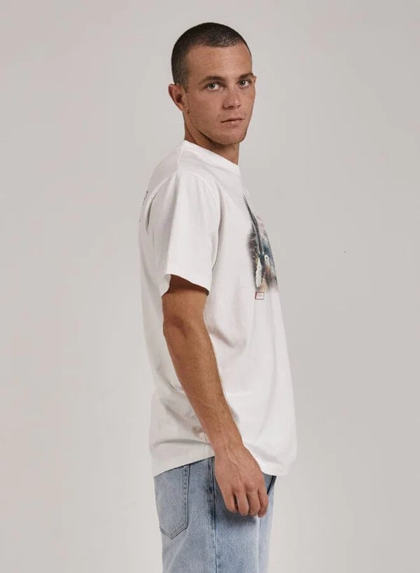 THRILLS BEHOLDER MERCH FIT TEE UNBLEACHED