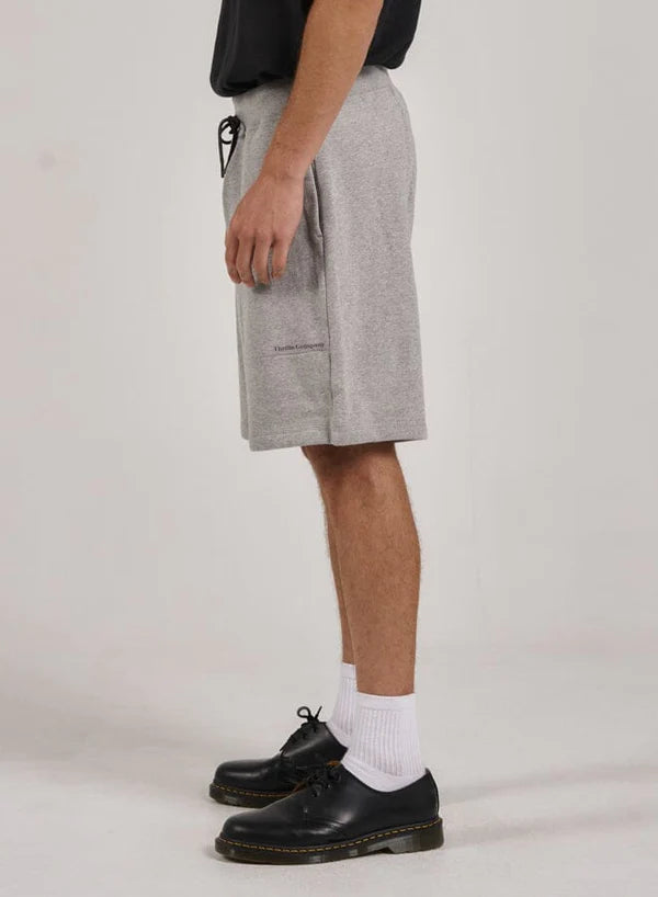 THRILLS UNDERGROUND FLEECE SHORT GREY MARLE