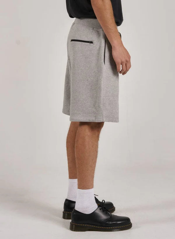 THRILLS UNDERGROUND FLEECE SHORT GREY MARLE