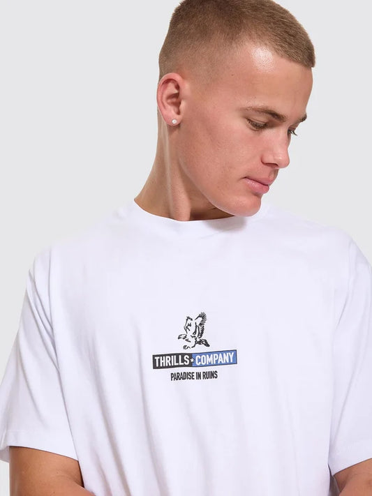 Thrills Risen Merch Tee | White