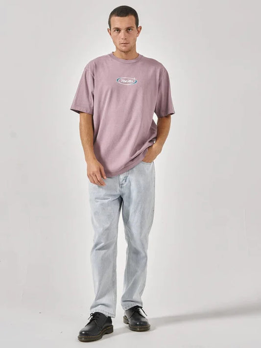 THRILLS WESTSIDE OVERSIZE FIT TEE SEA FOG