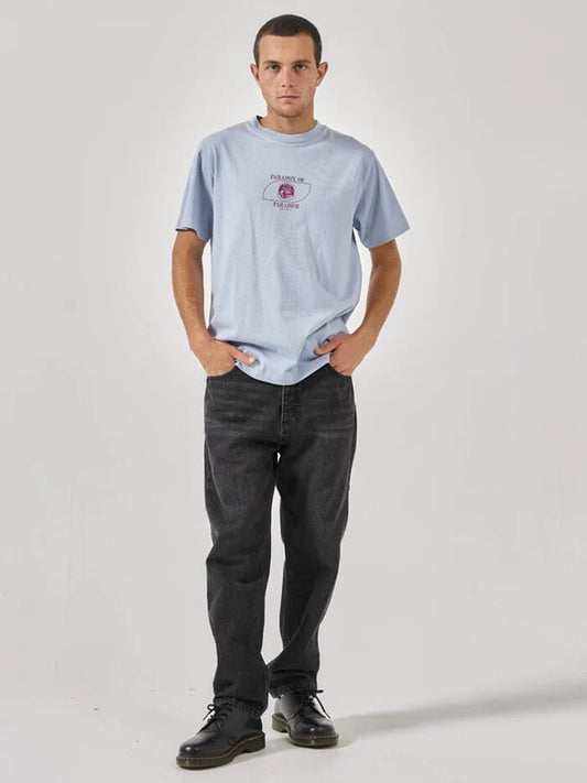 THRILLS PORTRAIT OF PARADISE MERCH FIT TEE SKY BLUE