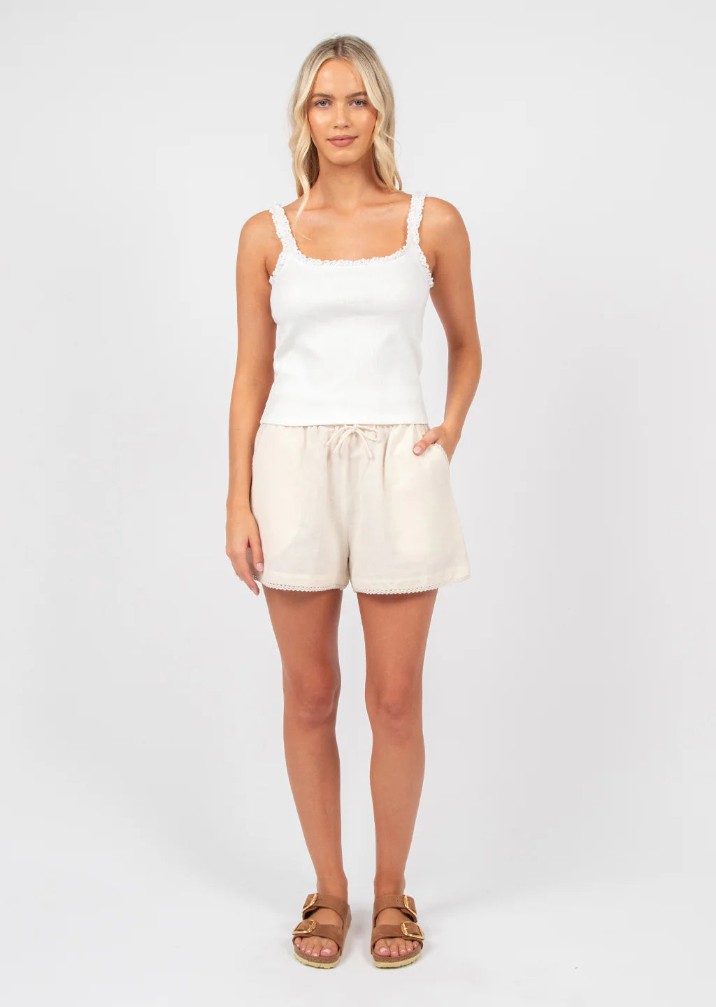 TITCHIE AMORE TANK WHITE