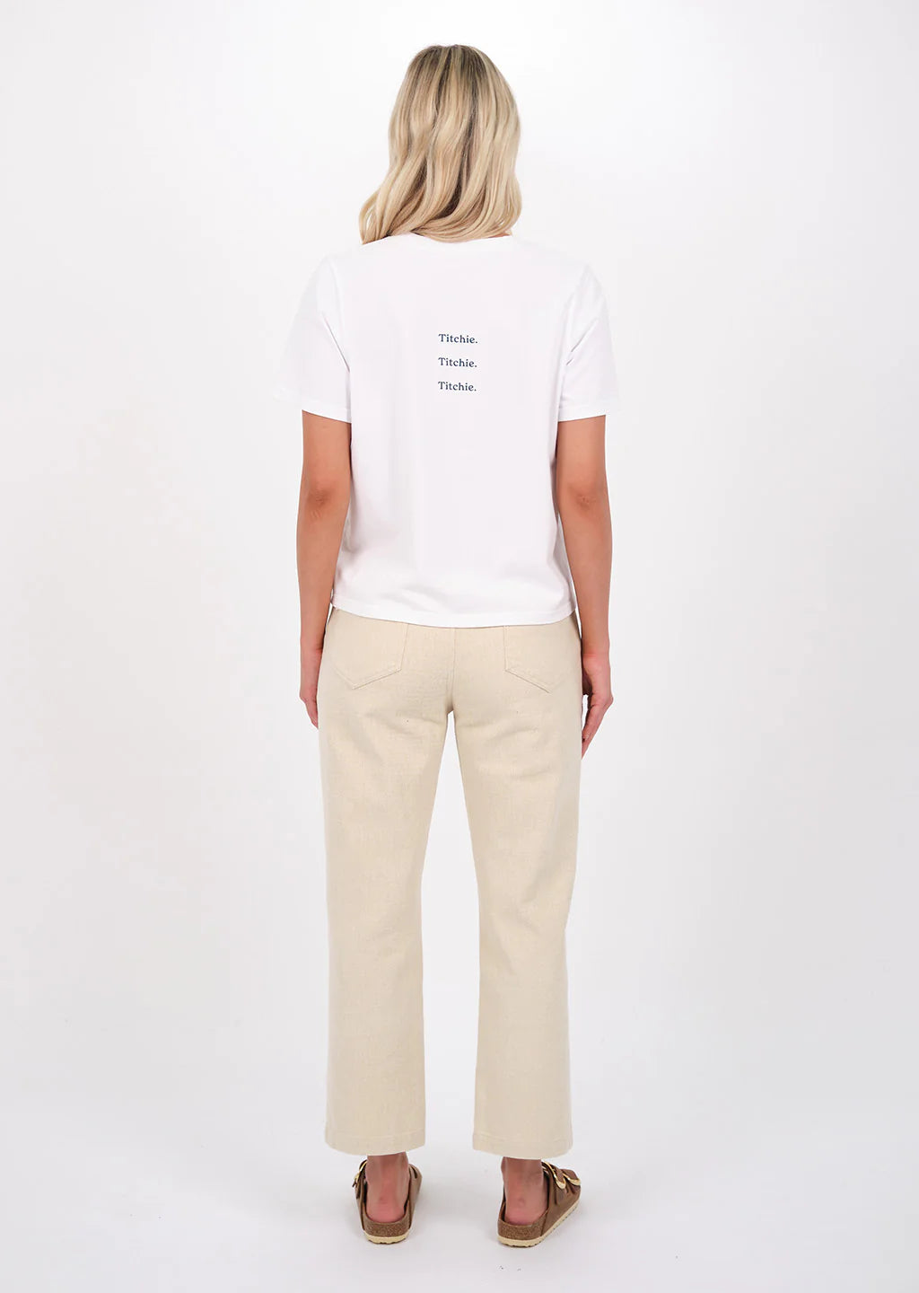 TITCHIE TITCHIE TEE WHITE