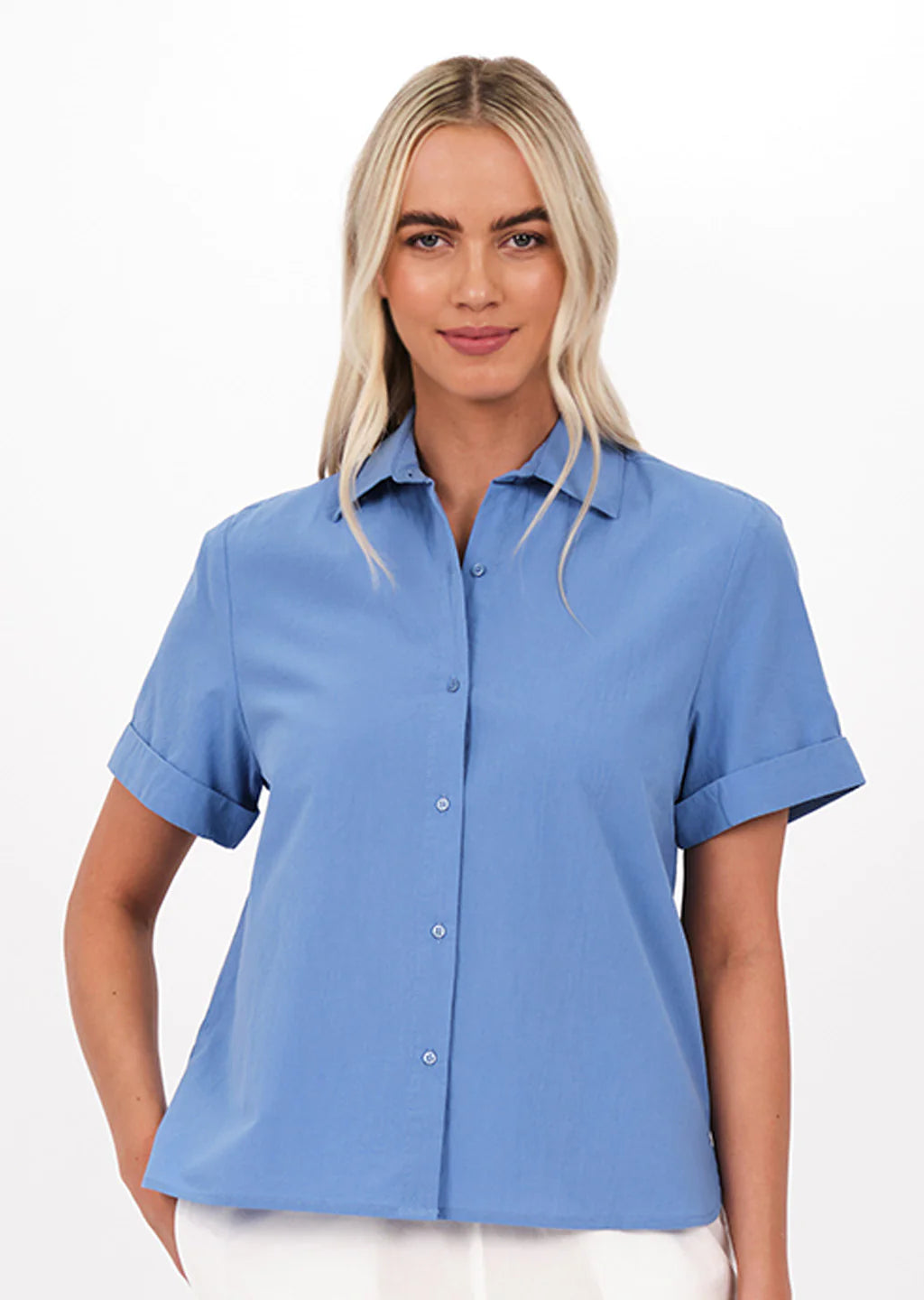 TITCHIE FONZIE SHIRT DUSK BLUE