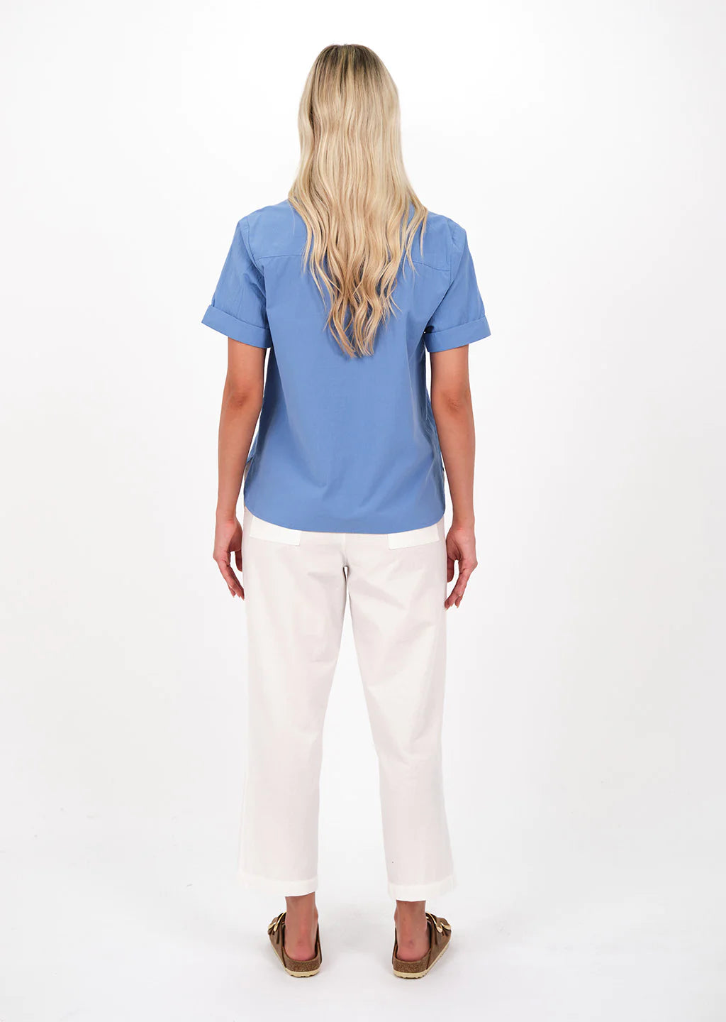 TITCHIE FONZIE SHIRT DUSK BLUE