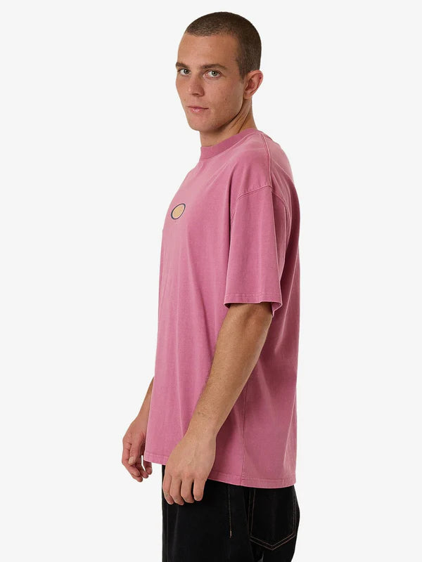 THRILLS BUENO BOX FIT OVERSIZE TEE HEATHER ROSE