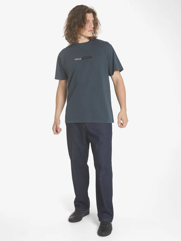 THRILLS LOVE FROM ABOVE MERCH FIT TEE PETROL