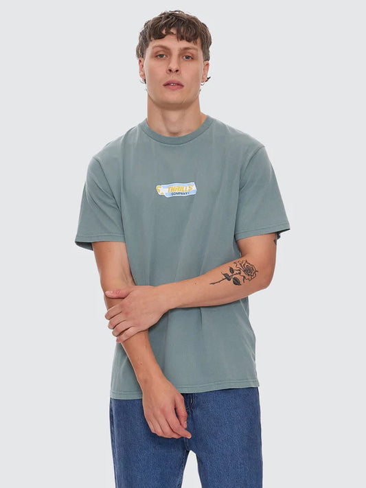 THRILLS STARPOWER MERCH FIT TEE CHINOIS GREEN