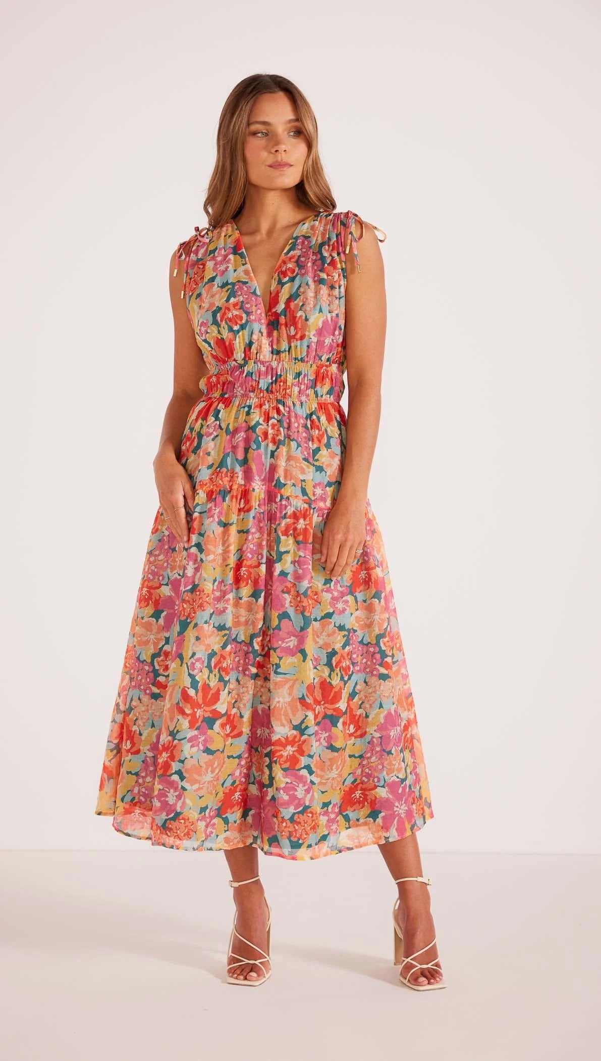 Minkpink floral cheap dress