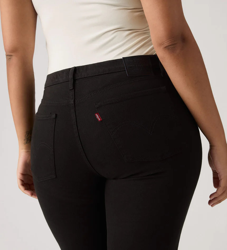 Levis Wedgie Straight | Black Sprout