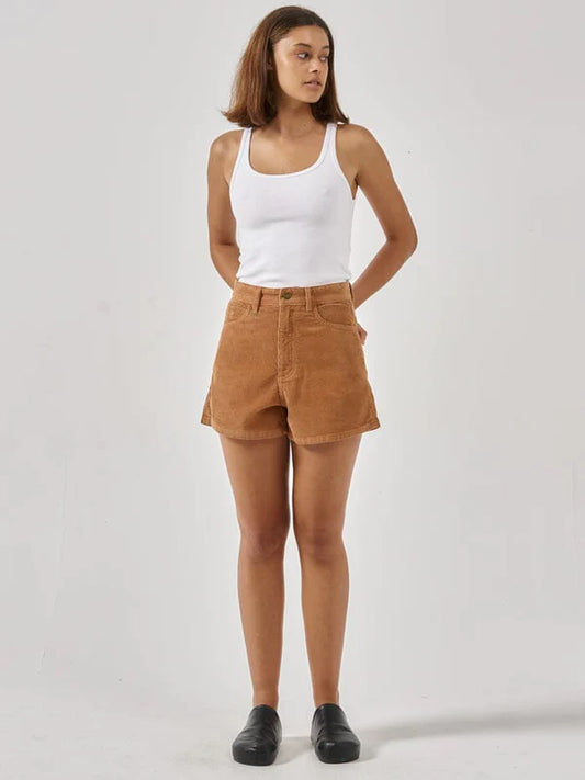 THRILLS ERICA CORD SHORT FADED TOBACCO