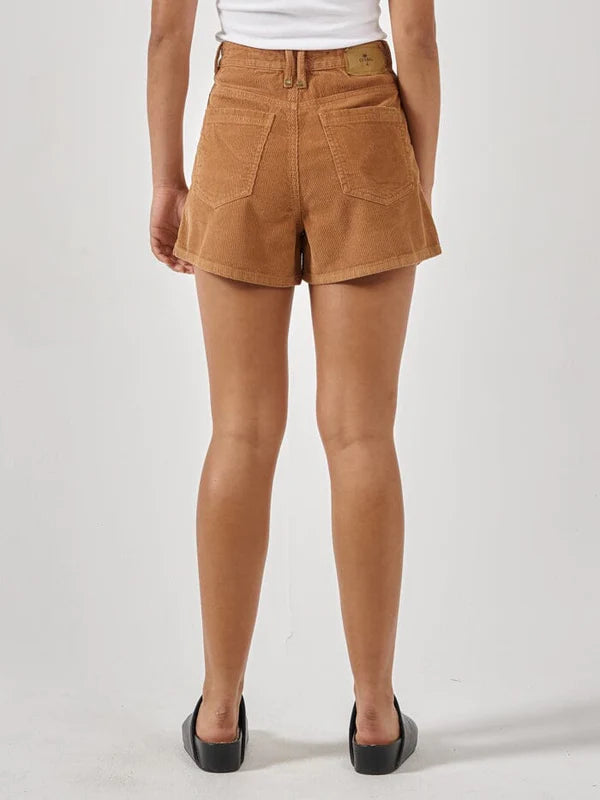 THRILLS ERICA CORD SHORT FADED TOBACCO