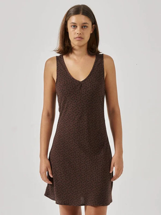 THRILLS CASSIA MINI DRESS BLACK