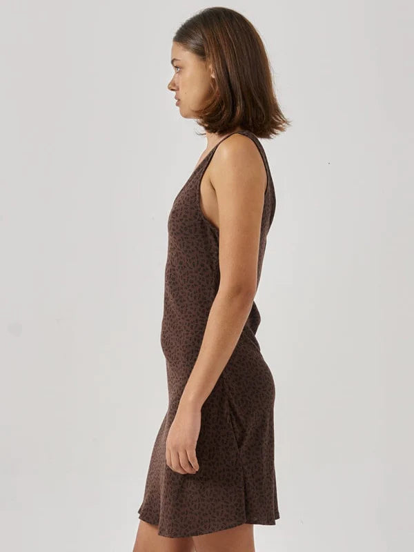 THRILLS CASSIA MINI DRESS BLACK
