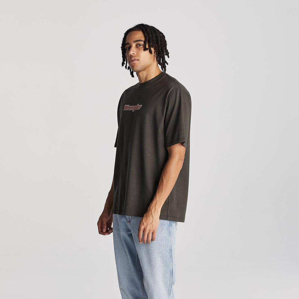 WRANGLER COBRA SLACKER TEE DARK SLATE