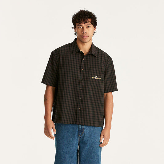WRANGLER BOXCAR SHIRT BLACK