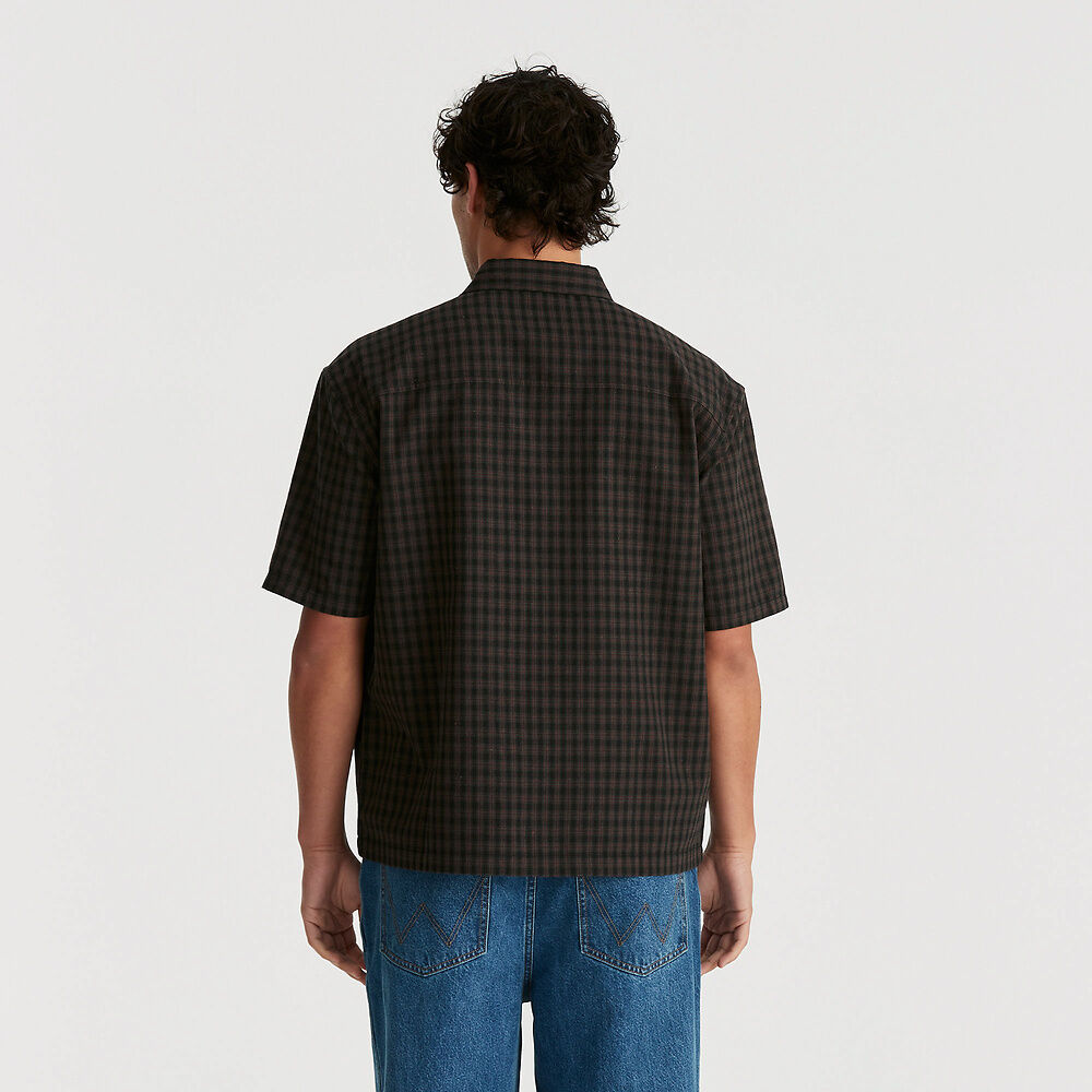 WRANGLER BOXCAR SHIRT BLACK