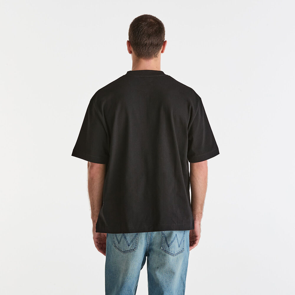 WRANGLER ORIGINAL BOXCAR TEE BLACK