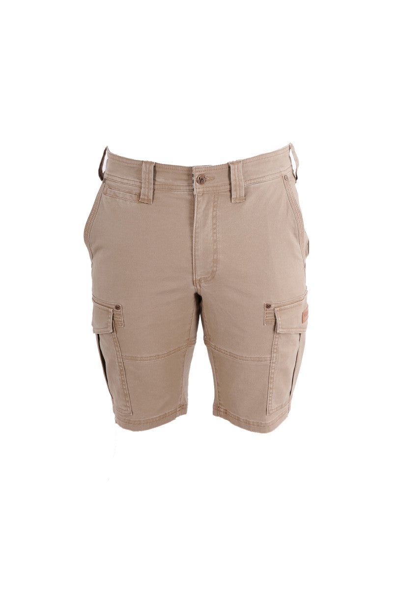 WRANGLER MENS CONNOR CARGO SHORT CAMEL