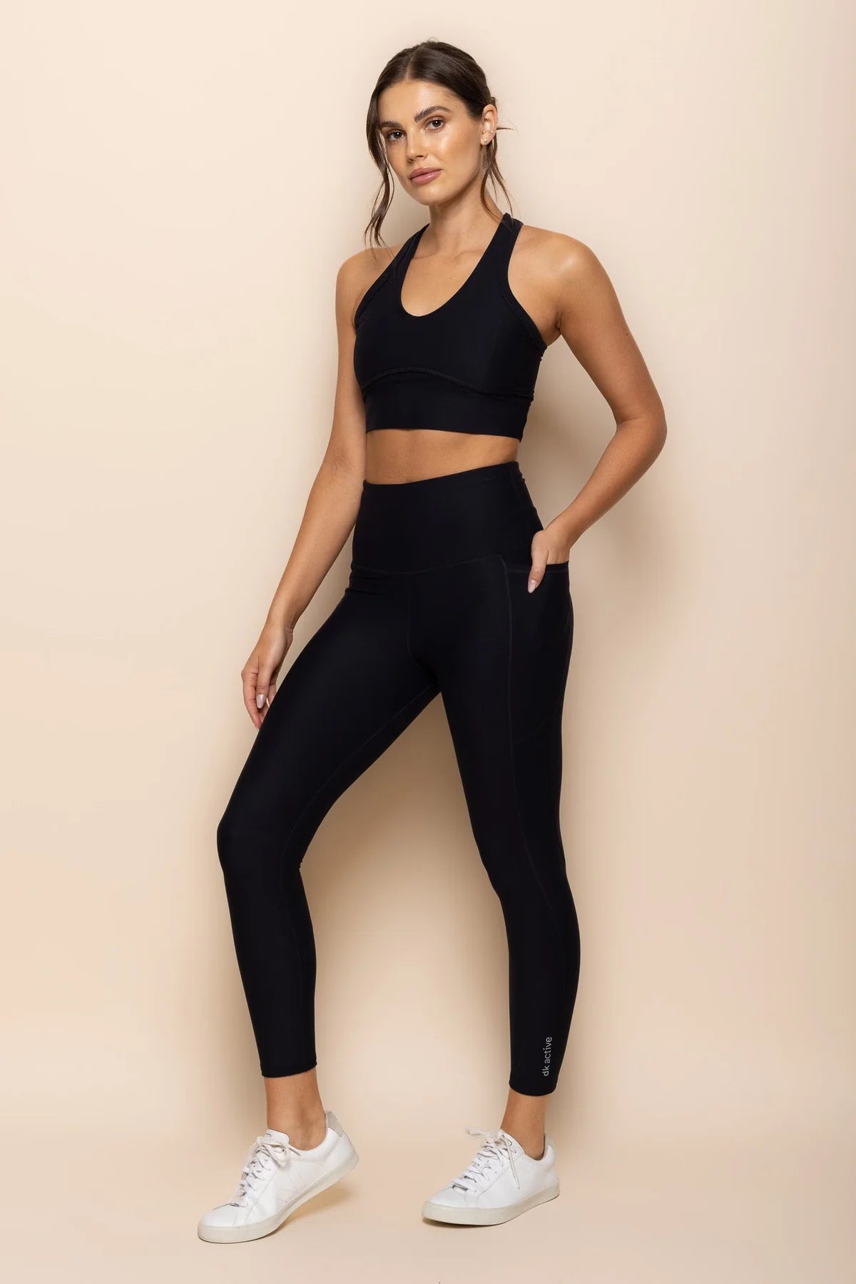 D+K ACTIVE EVOLVE 7/8 TIGHT BLACK
