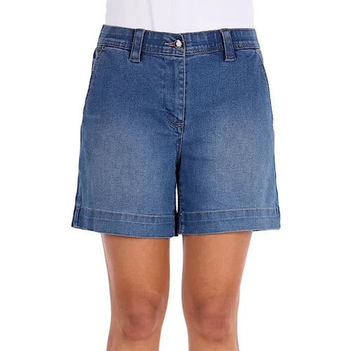 Thomas Cook Annie Denim Short | Mid Wash