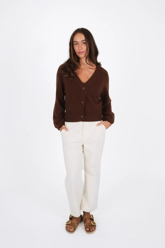 TITCHIE COLLIDE CARDI COFFEE