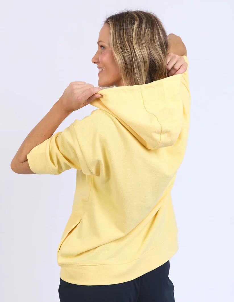 Elm Beachy Zip Hoodie Banana