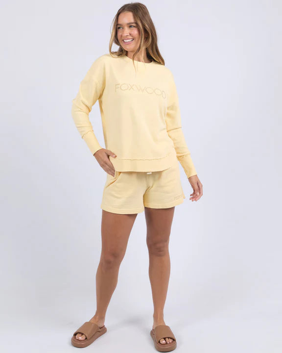 FOXWOOD SIMPLIFIED CREW LEMON