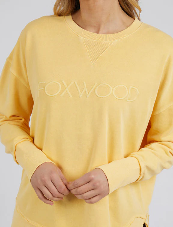 Foxwood Simplified Crew | Yellow