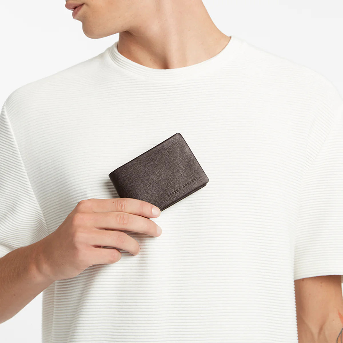 STATUS ANXIETY JONAH WALLET CHOCOLATE