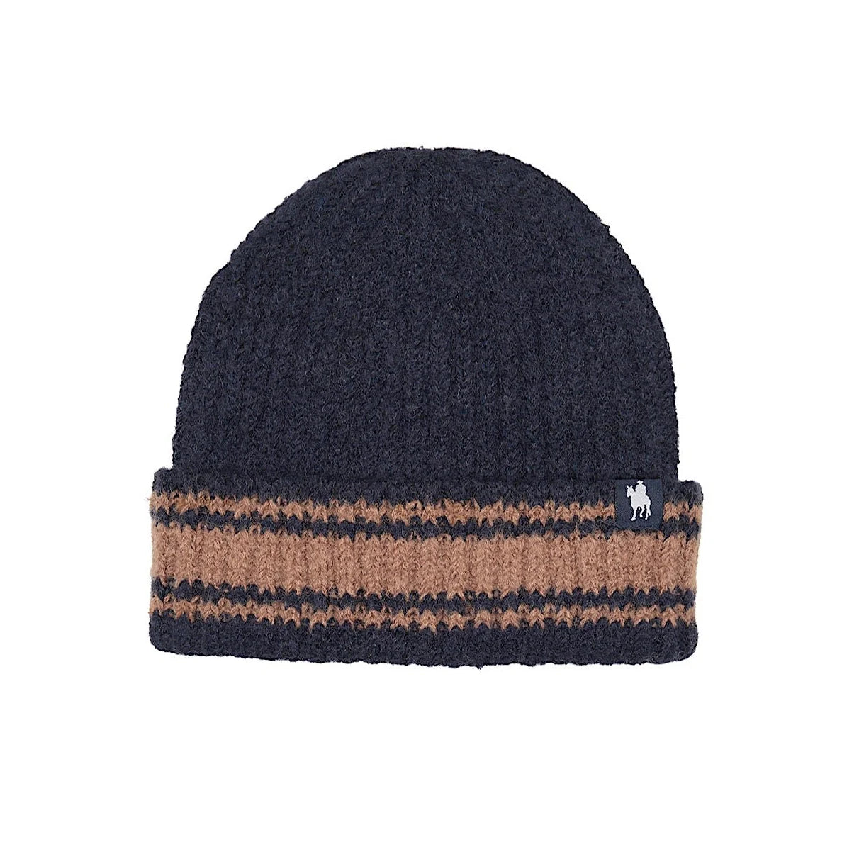 Thomas Cook Winton Beanie | Navy/Tan