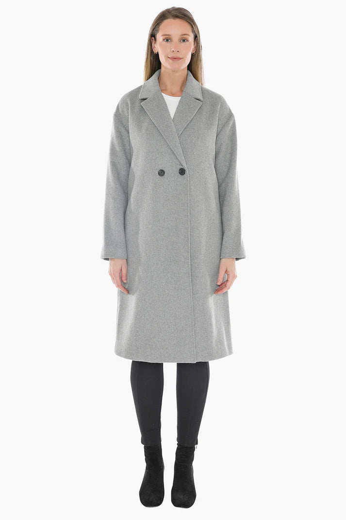 JUMP WOOL BLEND COAT GREY MARLE